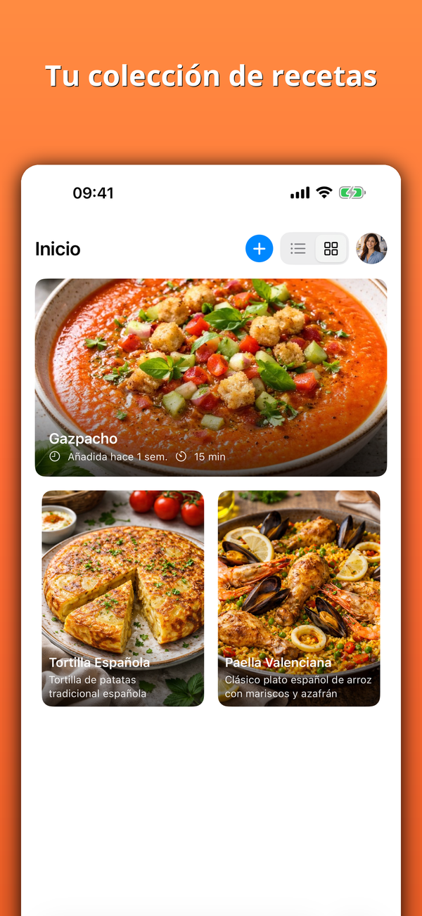 Tu colección de recetas