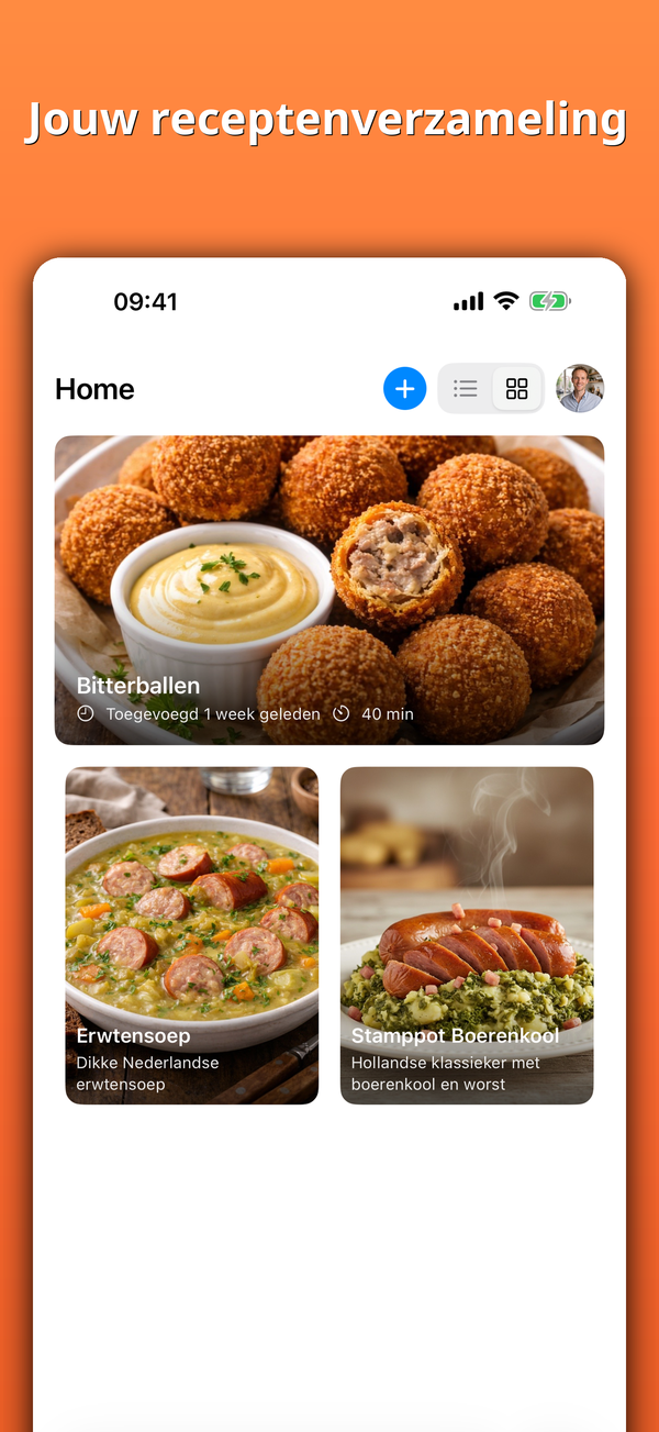 Jouw receptenverzameling