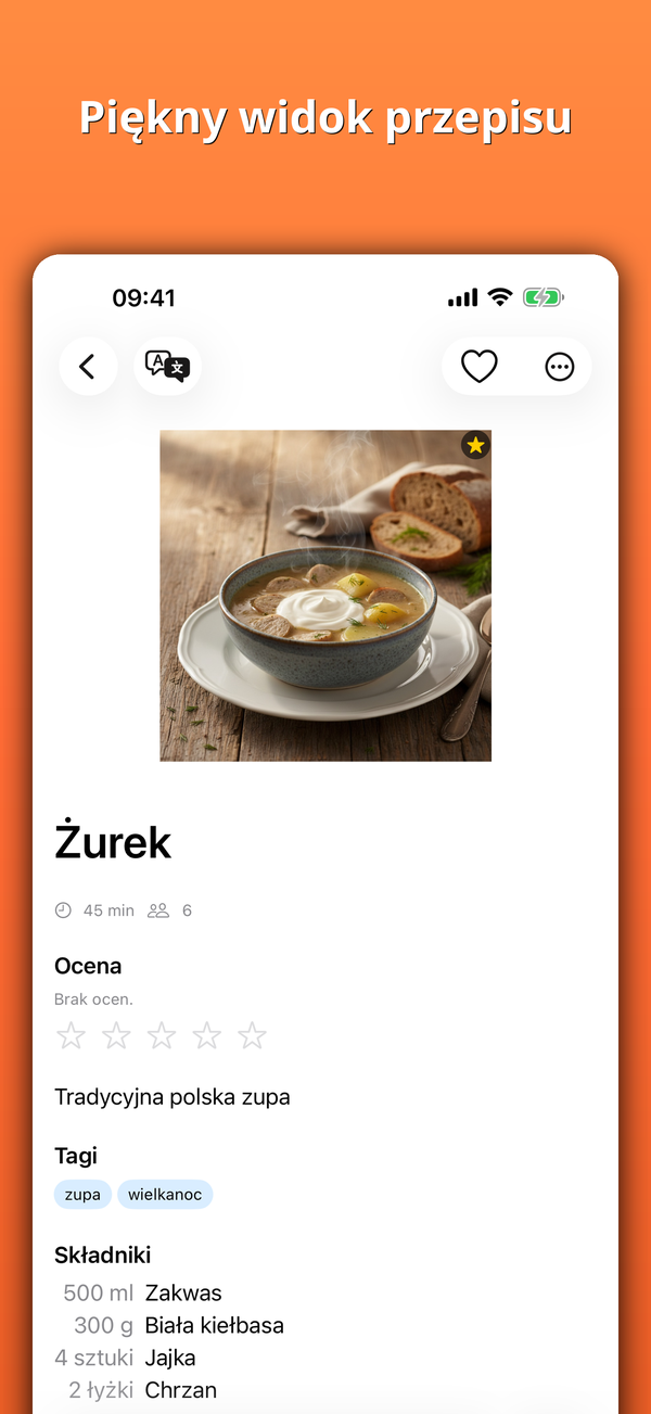 Piękny widok przepisu