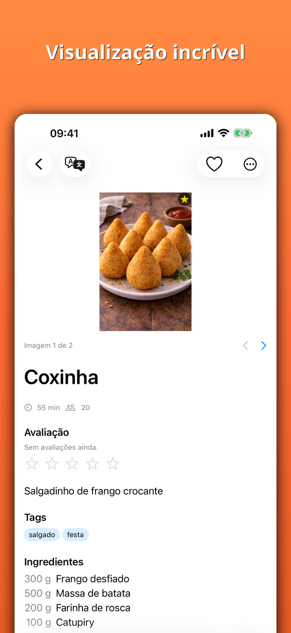Visualização incrível